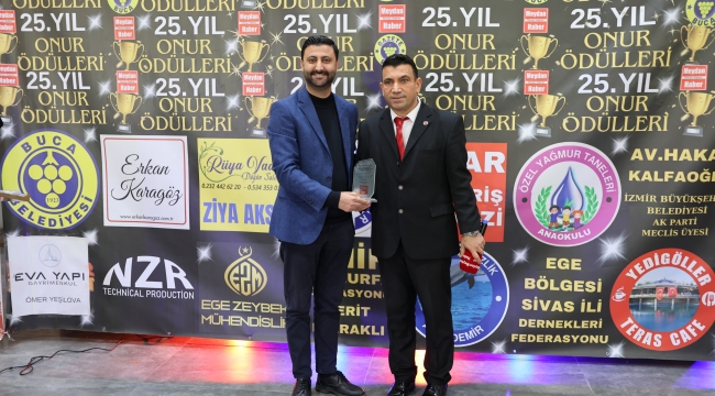 HAYDAR GÖKTEPE 25. YIL ONUR ÖDÜLLERİ PROGRAMINA KATILDI