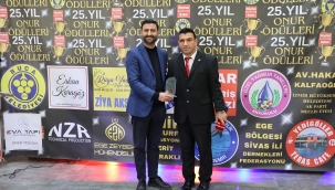 HAYDAR GÖKTEPE 25. YIL ONUR ÖDÜLLERİ PROGRAMINA KATILDI