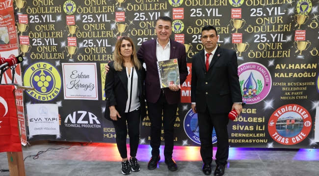 HÜSNÜ KAYA 25. YIL ONUR ÖDÜLLERİ PROGRAMINA KATILDI