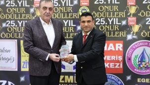 KAYMAKAM MAHMUT NEDİM TUNÇER 25. YIL ONUR ÖDÜLLERİ PROGRAMINA KATILDI