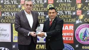 KAYMAKAM TUNÇER 25. YIL ONUR ÖDÜLLERİ PROGRAMINA KATILDI