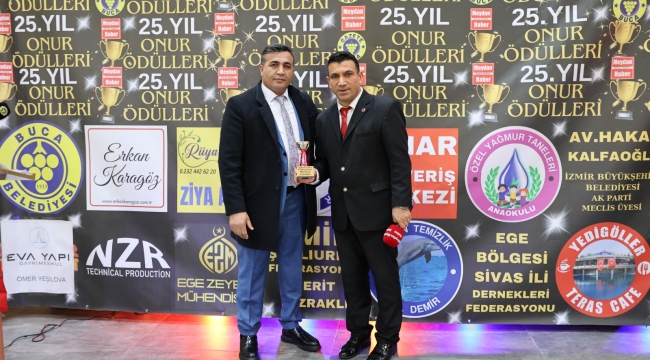 MEHMET VEFA DEMİR 25. YIL ONUR ÖDÜLLERİ PROGRAMINA KATILDI
