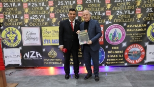 MİMAR CEMİL ŞEBOY 25. YIL ONUR ÖDÜLLERİ PROGRAMINA KATILDI
