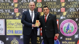 MUSTAFA KARTAL 25. YIL ONUR ÖDÜLLERİ PROGRAMINA KATILDI