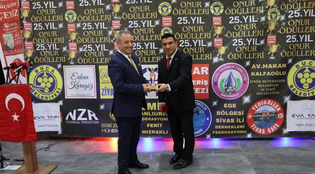 MUSTAFA YILDIZ 25. YIL ONUR ÖDÜLLERİ PROGRAMINA KATILDI