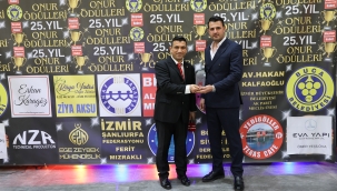 OĞUZHAN KARA 25. YIL ONUR ÖDÜLLERİ PROGRAMINA KATILDI