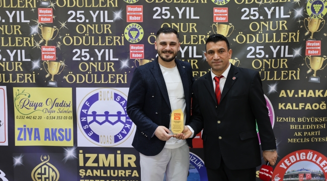 ÖMER YEŞİLOVA 25. YIL ONUR ÖDÜLLERİ PROGRAMINA KATILDI