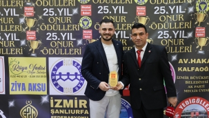 ÖMER YEŞİLOVA 25. YIL ONUR ÖDÜLLERİ PROGRAMINA KATILDI