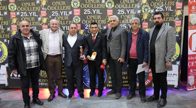 ÖZ SERHAT KARSLILAR DERNEĞİ 25. YIL ONUR ÖDÜLLERİ PROGRAMINA KATILDI