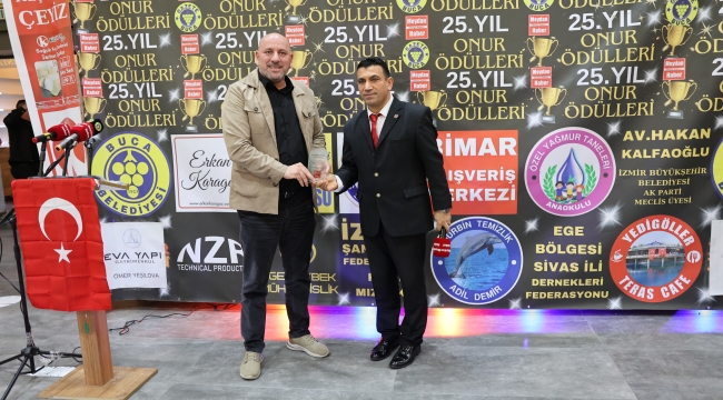 SERHUN ALAKUŞ 25. YIL ONUR ÖDÜLLERİ PROGRAMINA KATILDI