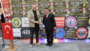 SERHUN ALAKUŞ 25. YIL ONUR ÖDÜLLERİ PROGRAMINA KATILDI
