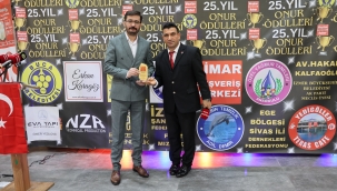 ŞÜKRÜ PARMAKSIZOĞLU 25. YIL ONUR ÖDÜLLERİ PROGRAMINA KATILDI
