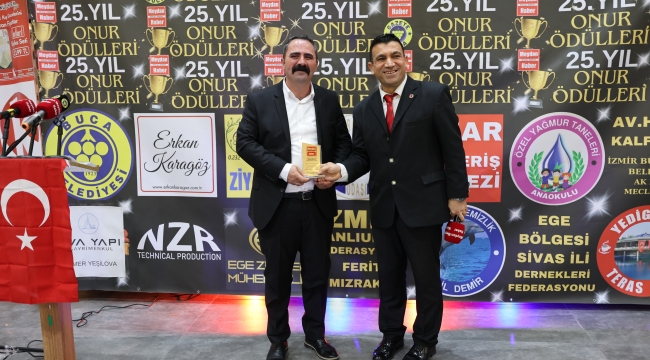 VELİ BALYEMEZ 25. YIL ONUR ÖDÜLLERİ PROGRAMINA KATILDI