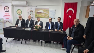 DAVUTOĞLU'NDAN İZMİR ŞANLIURFA FEDERASYONUNA ZİYARET