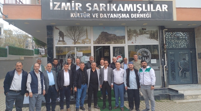 İZMİR SARIKAMIŞLILAR KÜLTÜR VE DAYANIŞMA DERNEĞİ BAYRAMLAŞMADA BİR ARAYA GELDİLER