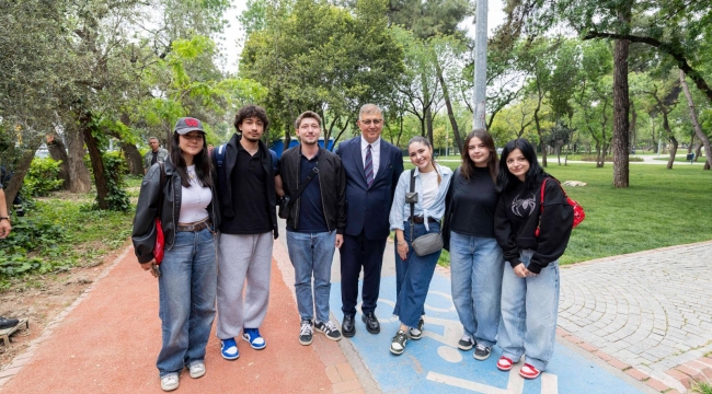 Bucalılardan Başkan Tugay'a Hasanağa Bahçesi teşekkürü