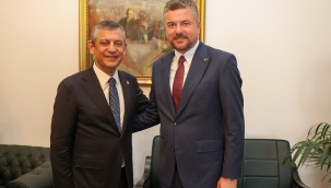 BAŞKAN DUMAN'DAN ÖZGÜR ÖZEL'E ZİYARET