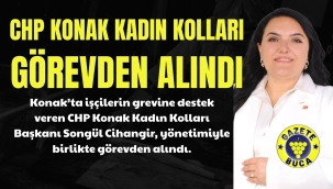 CHP KONAK KADIN KOLLARI PARTİSİ TARAFINDAN GÖREVDEN ALINDI