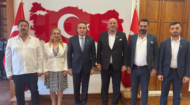 Ege Bölgesi İş İnsanları Federasyonu Konak Kaymakamlığı Ziyareti