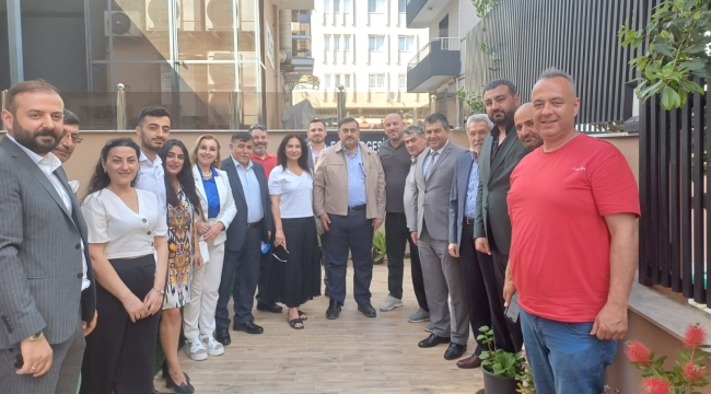 EGE BÖLGESİ İŞ İNSANLARI FEDERASYONUNA ZİYARET