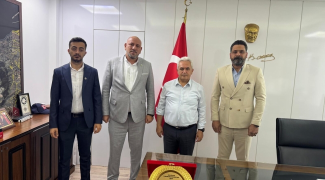 Ege Bölgesi İş İnsanları Federasyonundan Balçova Kaymakamlığına ziyaret