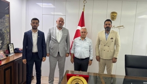 Ege Bölgesi İş İnsanları Federasyonundan Balçova Kaymakamlığına ziyaret