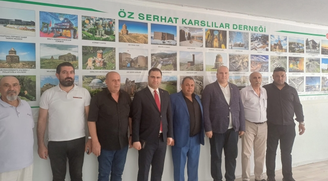 Emrah Bozyel'den Öz Serhat Karslılar Derneği'ne Ziyaret