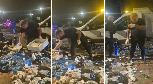 BAŞKAN CEMİL TUGAY İŞ BAŞINDA