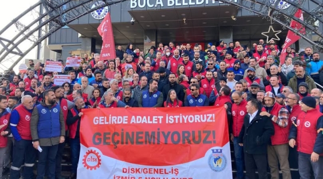 BUCA BELEDİYESİ İŞÇİLERİNDEN ÇAĞRI
