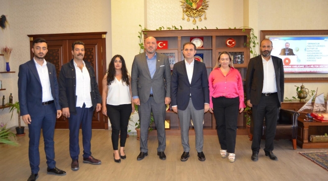 Ege Bölgesi İş İnsanları Federasyonu Bayındır Kaymakamlığı Ziyareti