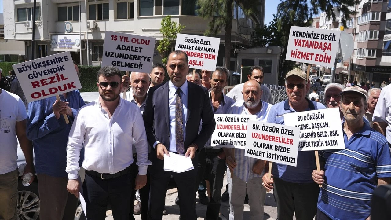 Dönüşüm mağdurlarından emniyet önünde açıklama: Uzundere de soruşturulsun!