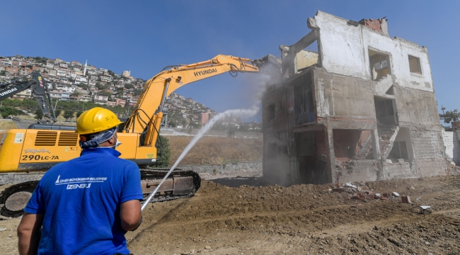 Kamulaştırma ve yıkımlar sürüyor Yeşildere'de yeşil dönüşüm hamlesi
