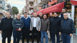 BAŞKAN CİHANGİR SAĞIR’A MENDERES CADDESİ’NDE YOĞUN İLGİ