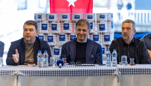 İzmir'de küçük ölçekli balıkçıya dayanışma eli