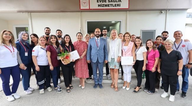 Başhekim Yamak'tan Evde Sağlık Hizmetleri Ekibine Teşekkür