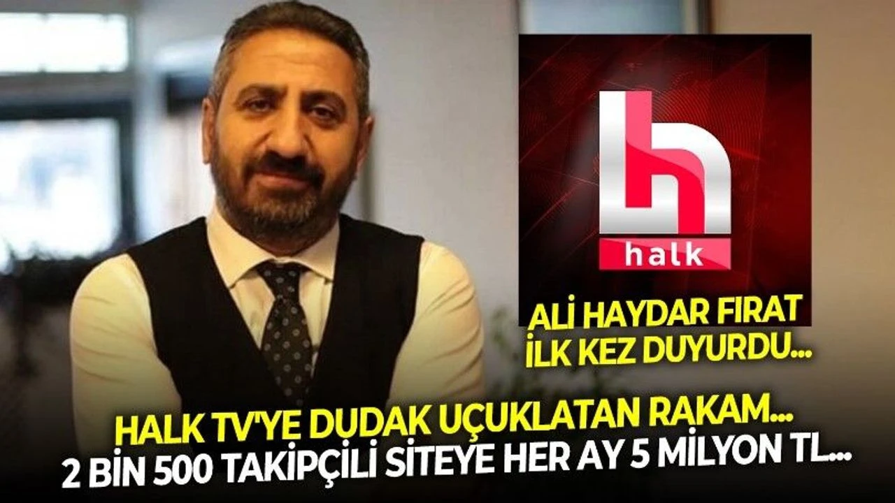 CHP Genel Merkezi ilk kez duyurdu: Halk Tv'ye servet ödenmiş! 2 bin 500 takipçili siteye her ay 5 milyon lira