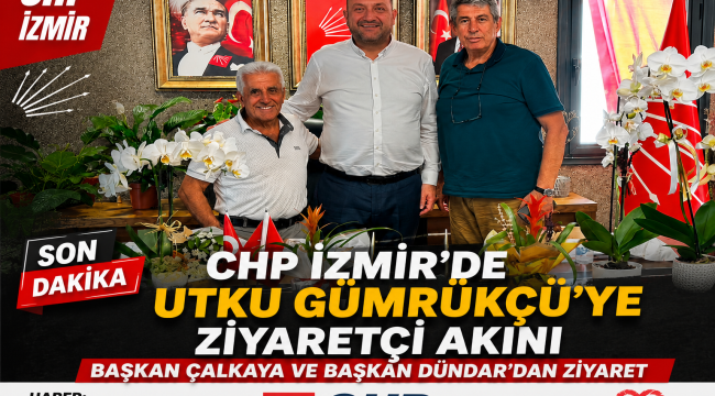 CHP İzmir'de Utku Gümrükçü'ye Yoğun İlgi
