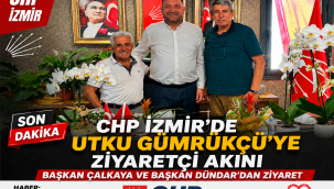 CHP İzmir'de Utku Gümrükçü'ye Yoğun İlgi